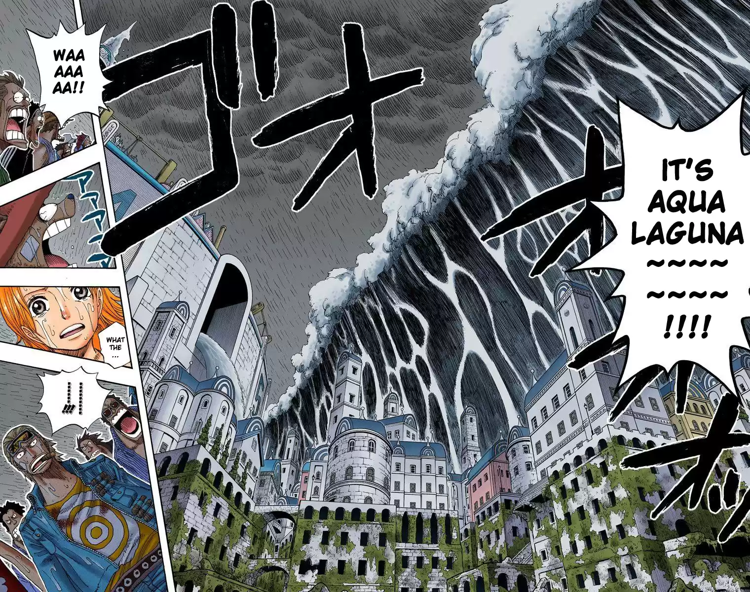 One Piece - Digital Colored Comics Vol.38 Chapter 363: Aqua Laguna