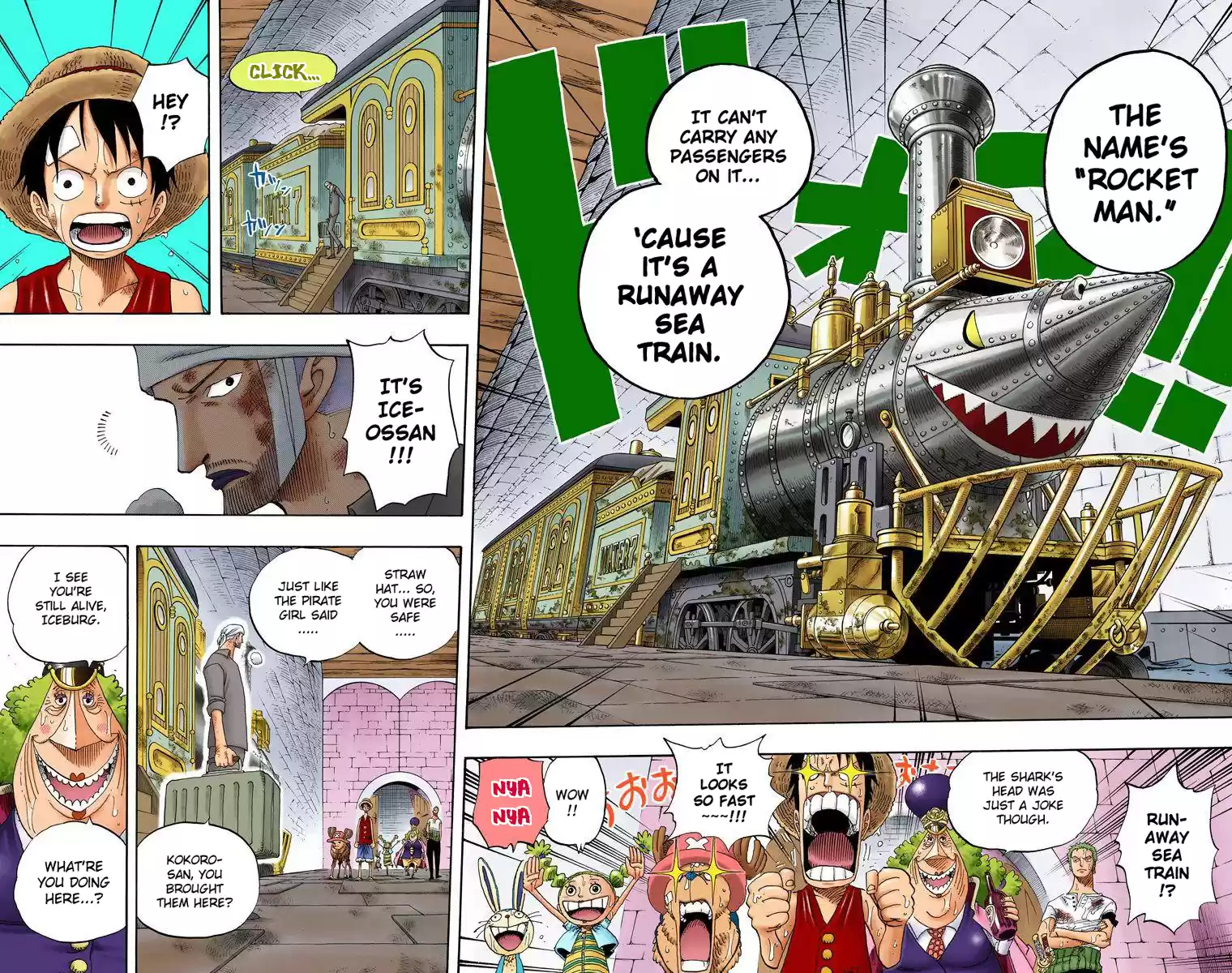 One Piece - Digital Colored Comics Vol.38 Chapter 365: Rocket Man!!