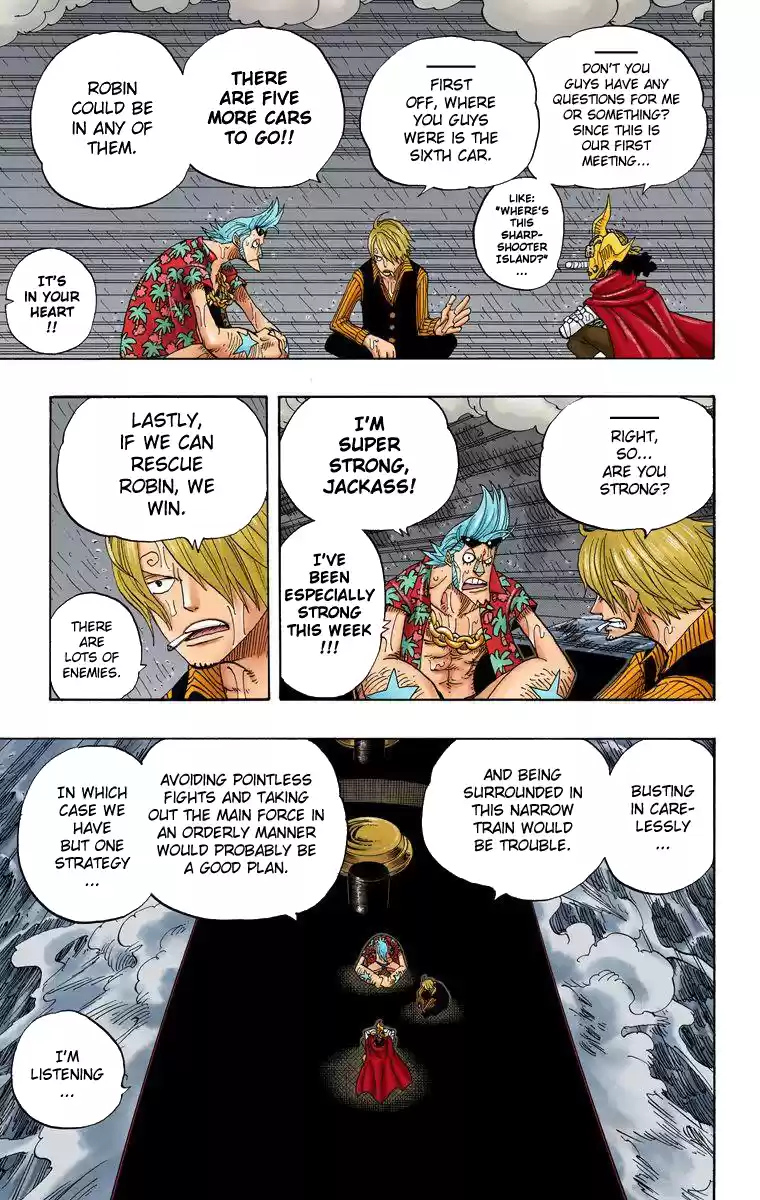 One Piece - Digital Colored Comics Vol.39 Chapter 368: Sea Train Battle Game