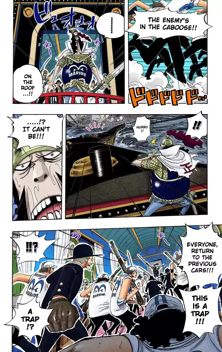 One Piece - Digital Colored Comics Vol.39 Chapter 368: Sea Train Battle Game