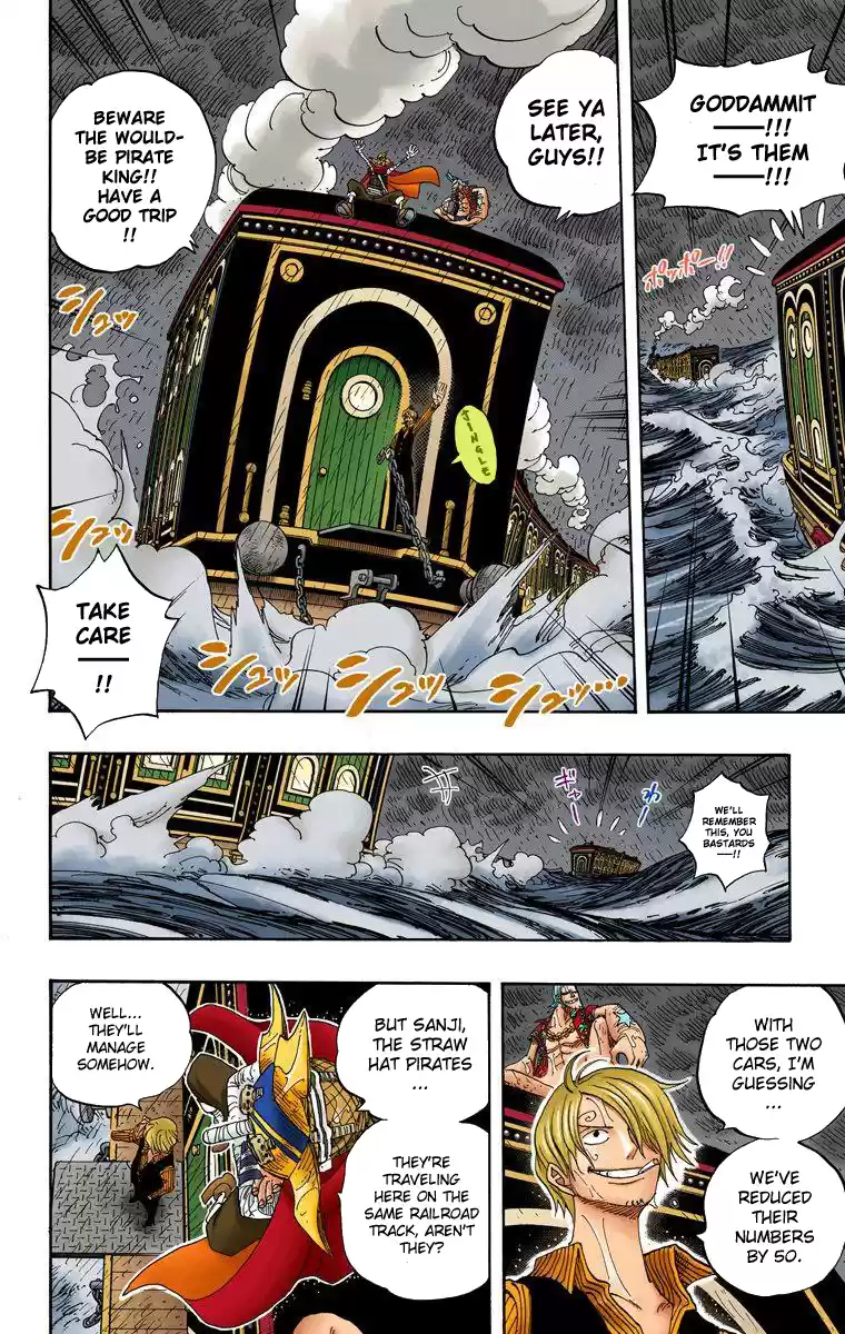 One Piece - Digital Colored Comics Vol.39 Chapter 368: Sea Train Battle Game