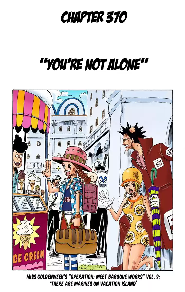 One Piece - Digital Colored Comics Vol.39 Chapter 370: You're Not Alone