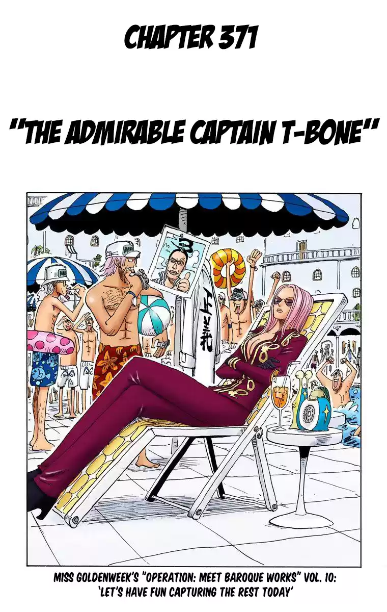 One Piece - Digital Colored Comics Vol.39 Chapter 371: The Admiral Captain T-Bone