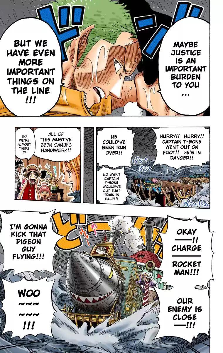 One Piece - Digital Colored Comics Vol.39 Chapter 371: The Admiral Captain T-Bone