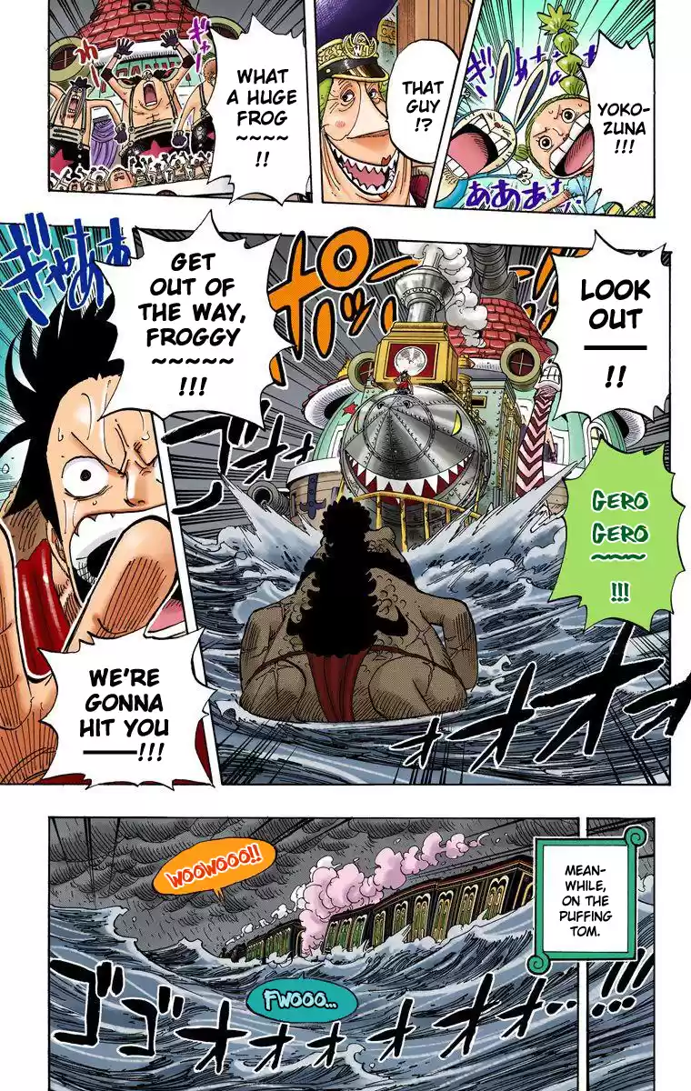 One Piece - Digital Colored Comics Vol.39 Chapter 374: Struggle