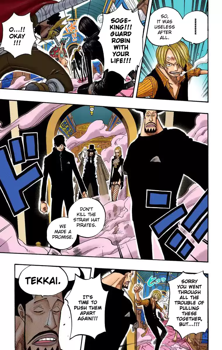 One Piece - Digital Colored Comics Vol.39 Chapter 374: Struggle