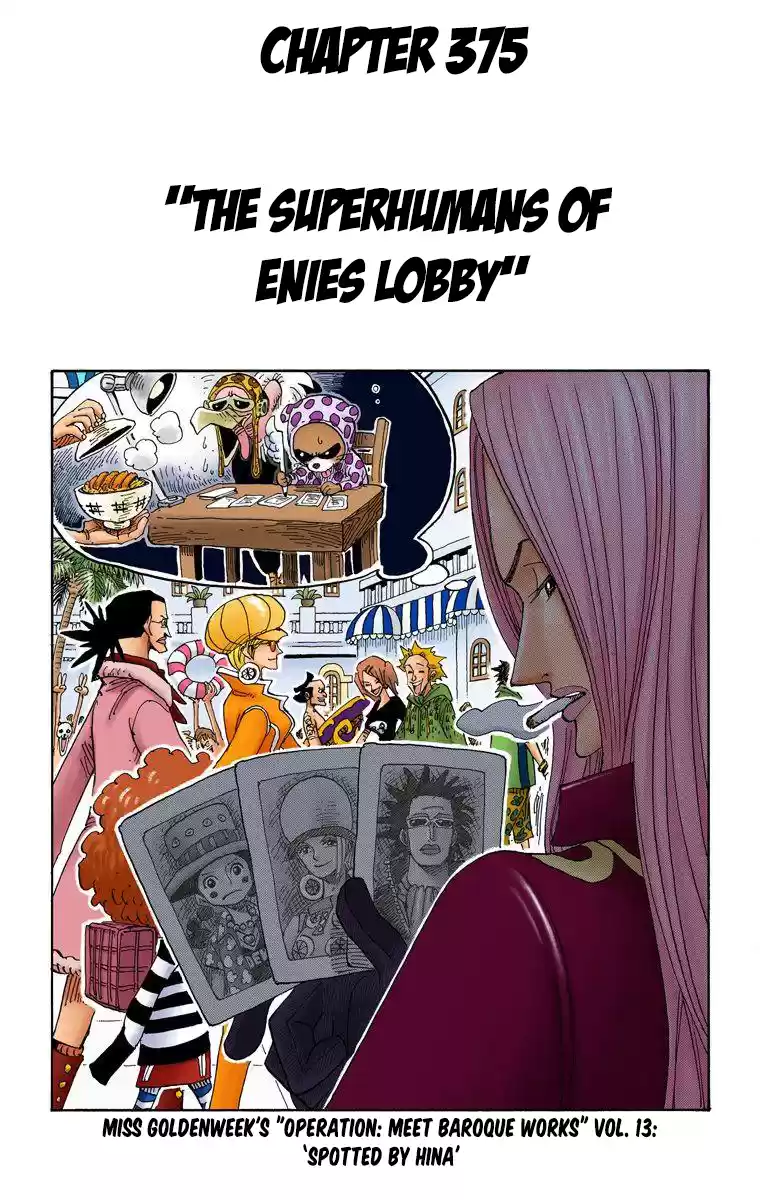 One Piece - Digital Colored Comics Vol.39 Chapter 375: The Superhumans Of Enies Lobby