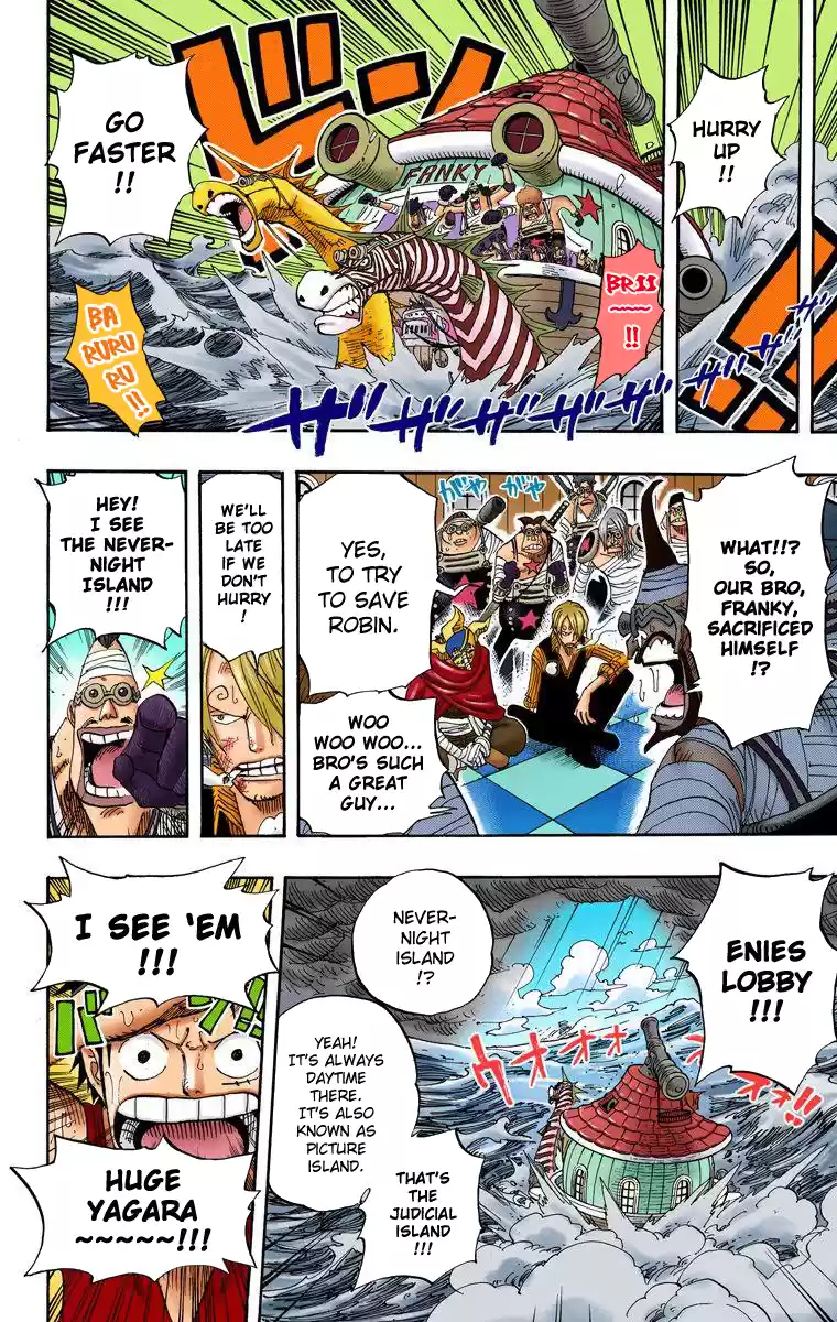 One Piece - Digital Colored Comics Vol.39 Chapter 375: The Superhumans Of Enies Lobby