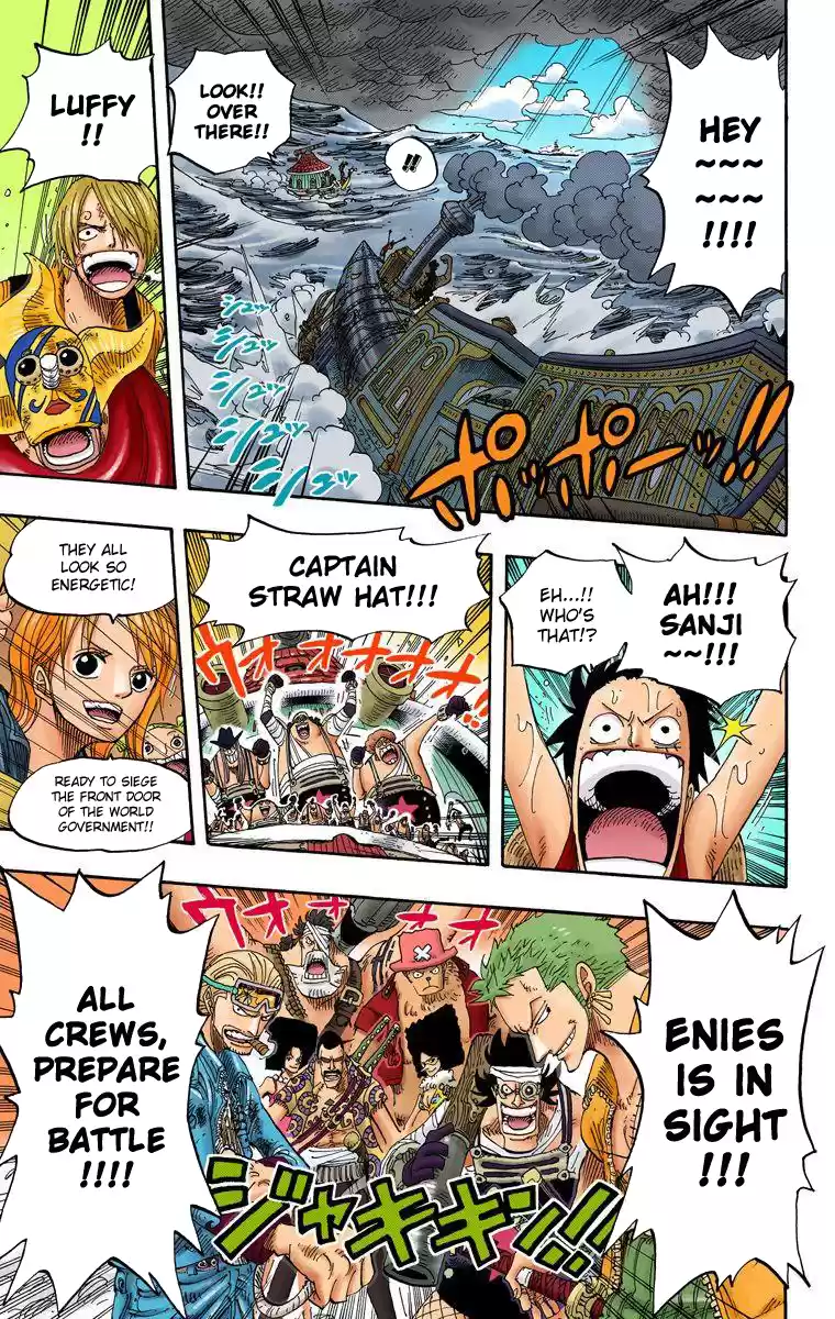 One Piece - Digital Colored Comics Vol.39 Chapter 375: The Superhumans Of Enies Lobby