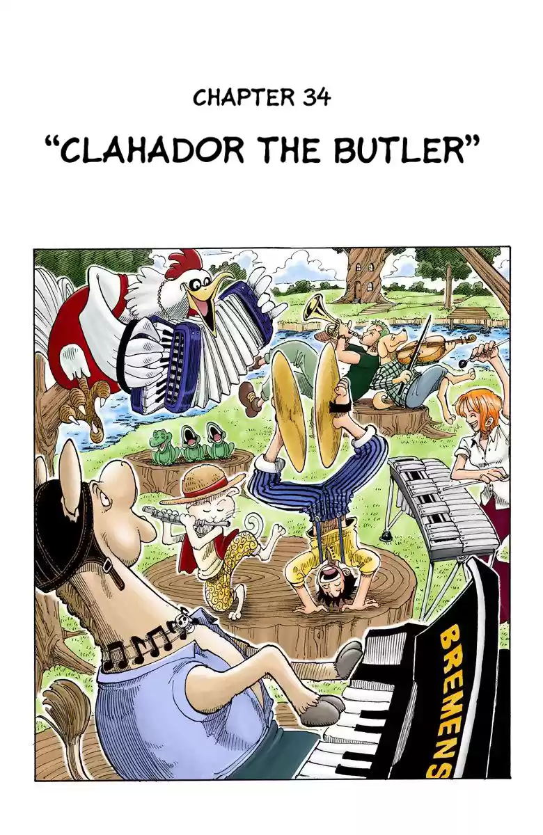 One Piece - Digital Colored Comics Vol.4 Chapter 34: Clahador The Butler