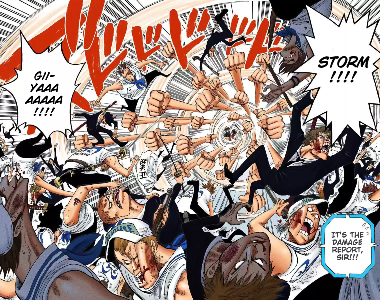One Piece - Digital Colored Comics Vol.40 Chapter 378: Damage Report
