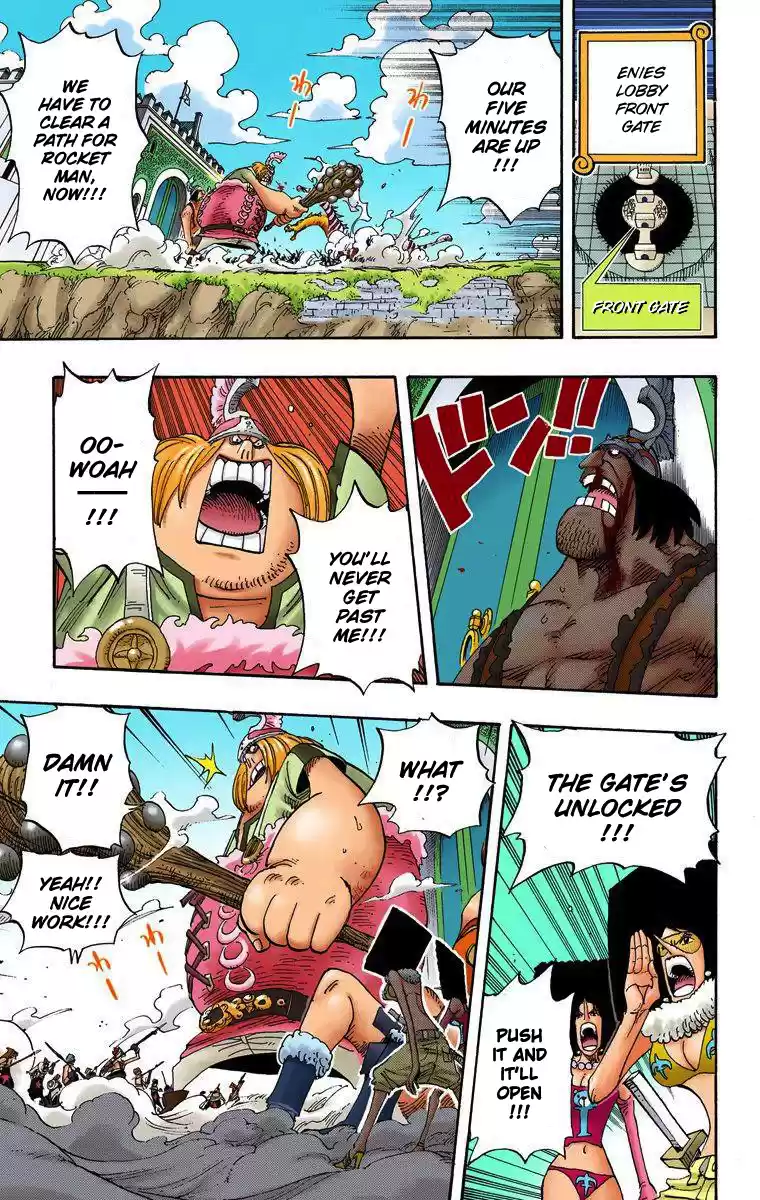 One Piece - Digital Colored Comics Vol.40 Chapter 380: The Train's Arrival To Enies Lobby Main Land