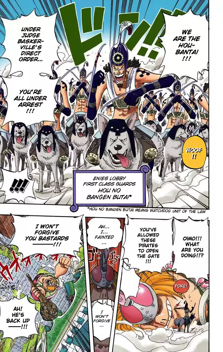One Piece - Digital Colored Comics Vol.40 Chapter 380: The Train's Arrival To Enies Lobby Main Land