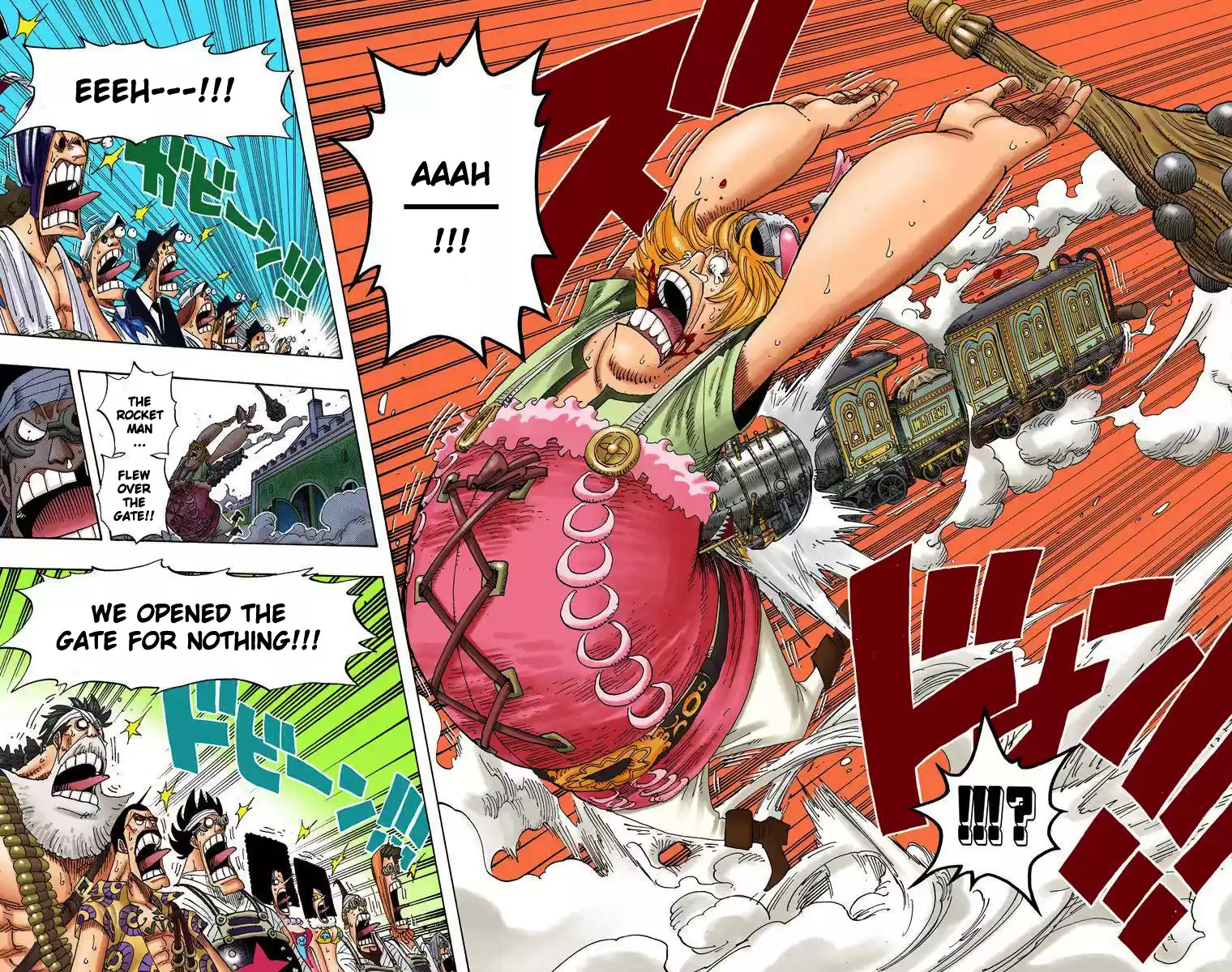 One Piece - Digital Colored Comics Vol.40 Chapter 380: The Train's Arrival To Enies Lobby Main Land