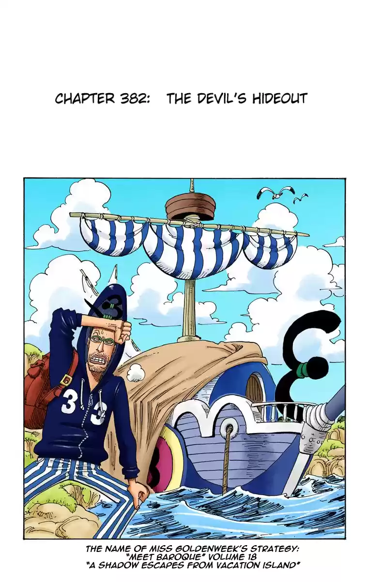 One Piece - Digital Colored Comics Vol.40 Chapter 382: The Devil's Hideout