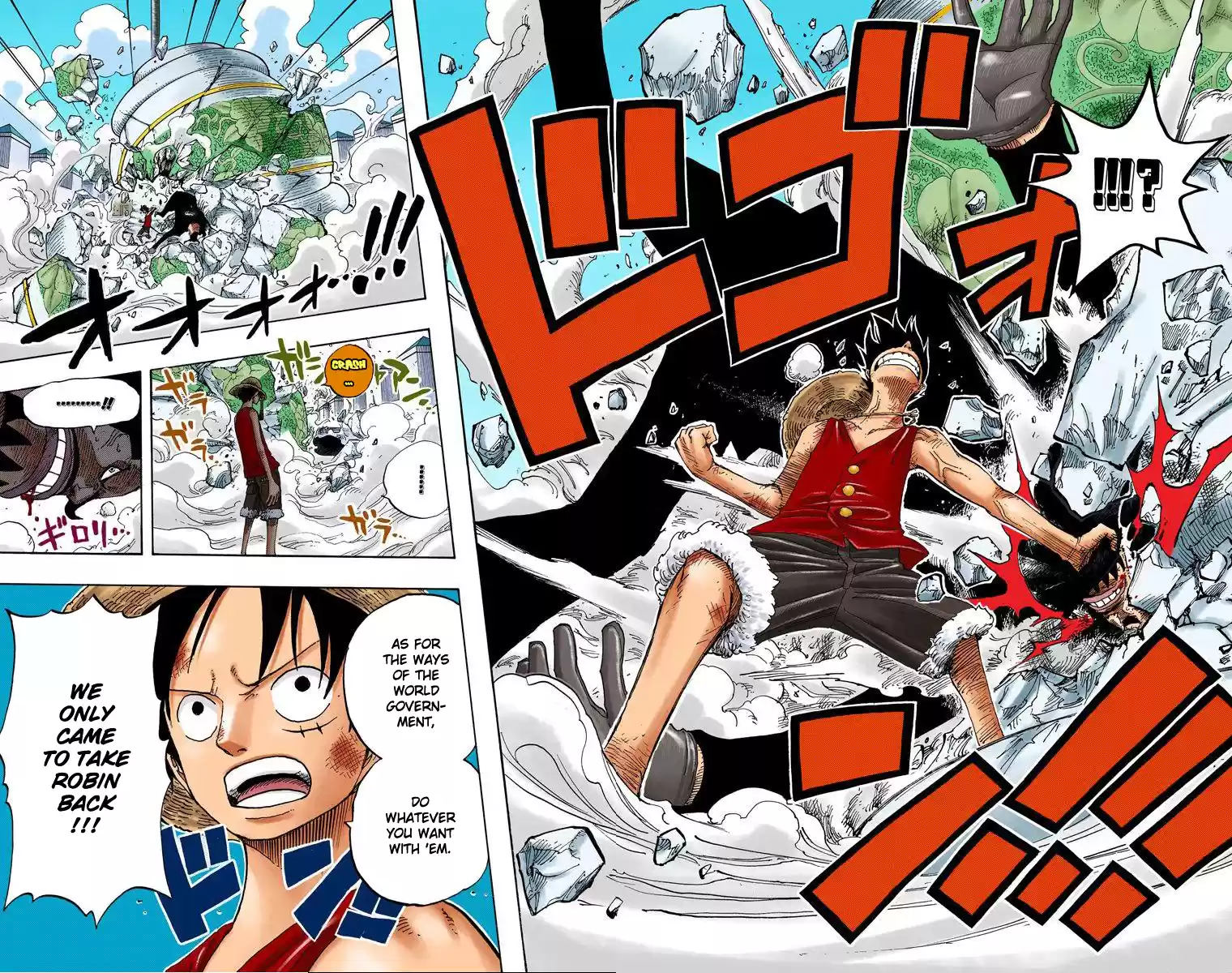 One Piece - Digital Colored Comics Vol.40 Chapter 383: Luffy Vs Blueno