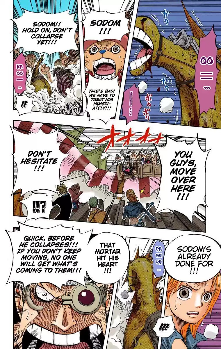 One Piece - Digital Colored Comics Vol.40 Chapter 383: Luffy Vs Blueno