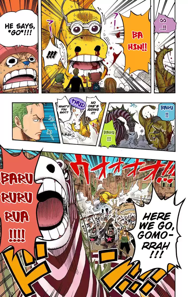 One Piece - Digital Colored Comics Vol.40 Chapter 383: Luffy Vs Blueno