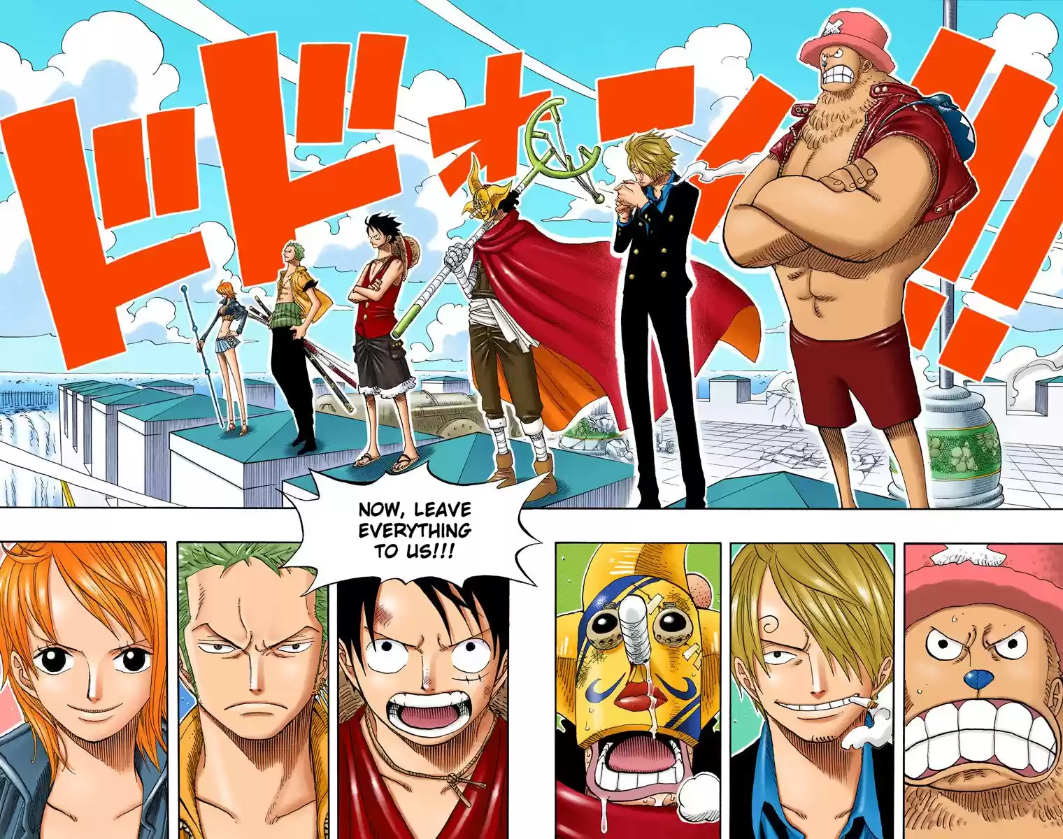 One Piece - Digital Colored Comics Vol.41 Chapter 390: Fighting Back