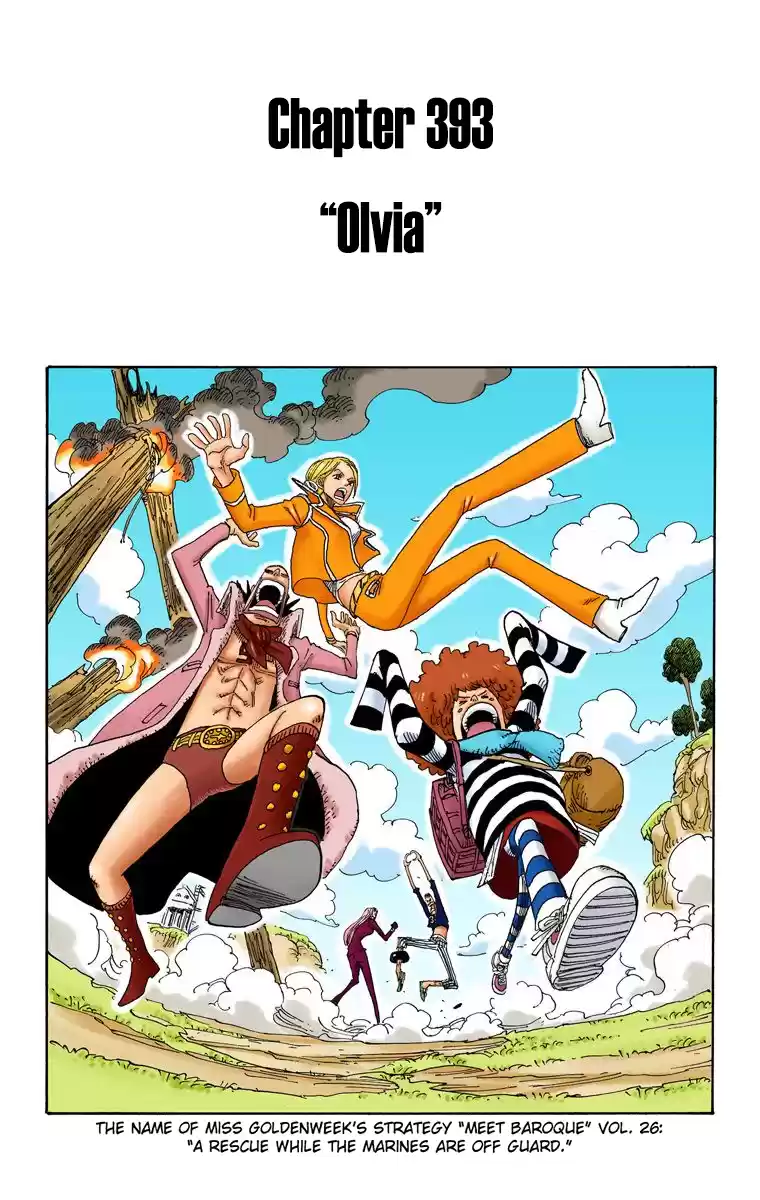 One Piece - Digital Colored Comics Vol.41 Chapter 393: Olvia