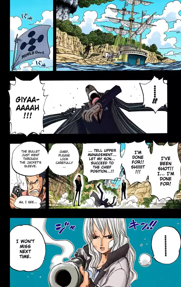 One Piece - Digital Colored Comics Vol.41 Chapter 394: Ohara's Demons