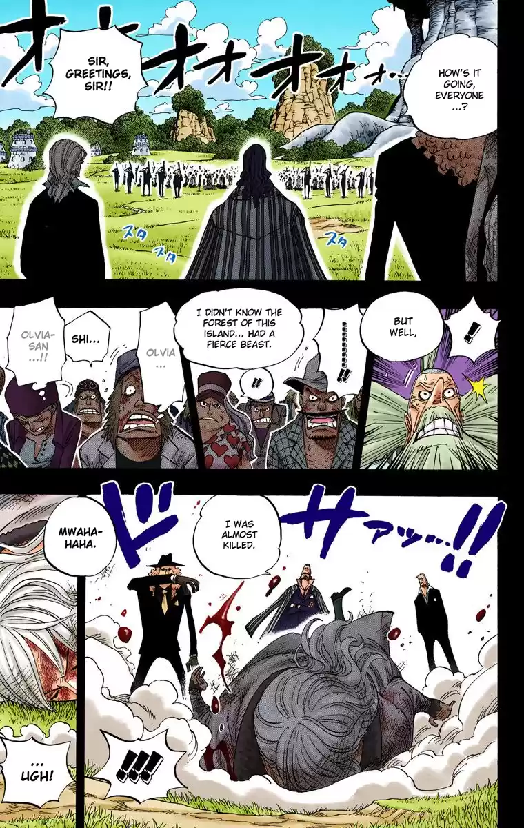 One Piece - Digital Colored Comics Vol.41 Chapter 394: Ohara's Demons