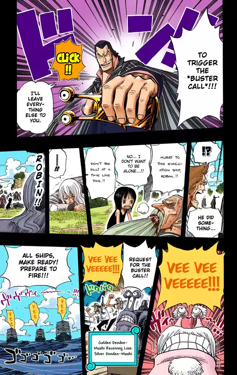 One Piece - Digital Colored Comics Vol.41 Chapter 395: Ohara Vs The World Government