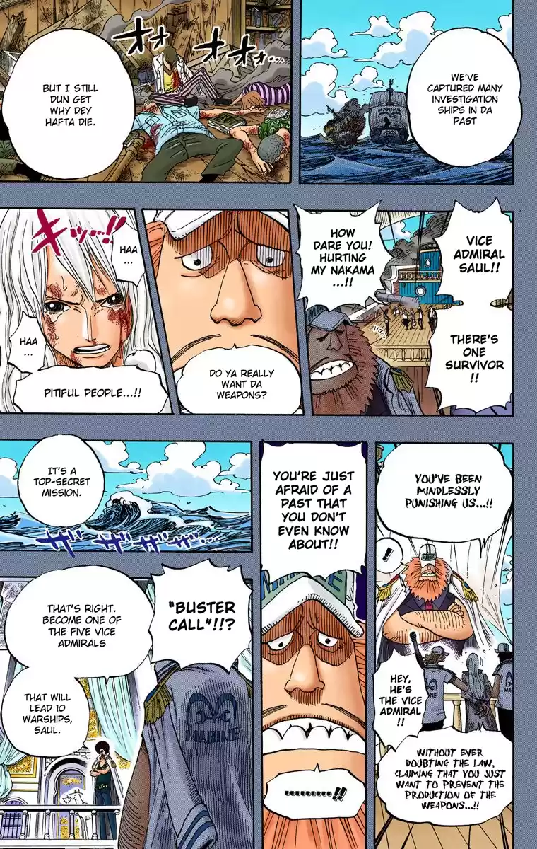 One Piece - Digital Colored Comics Vol.41 Chapter 396: Saul