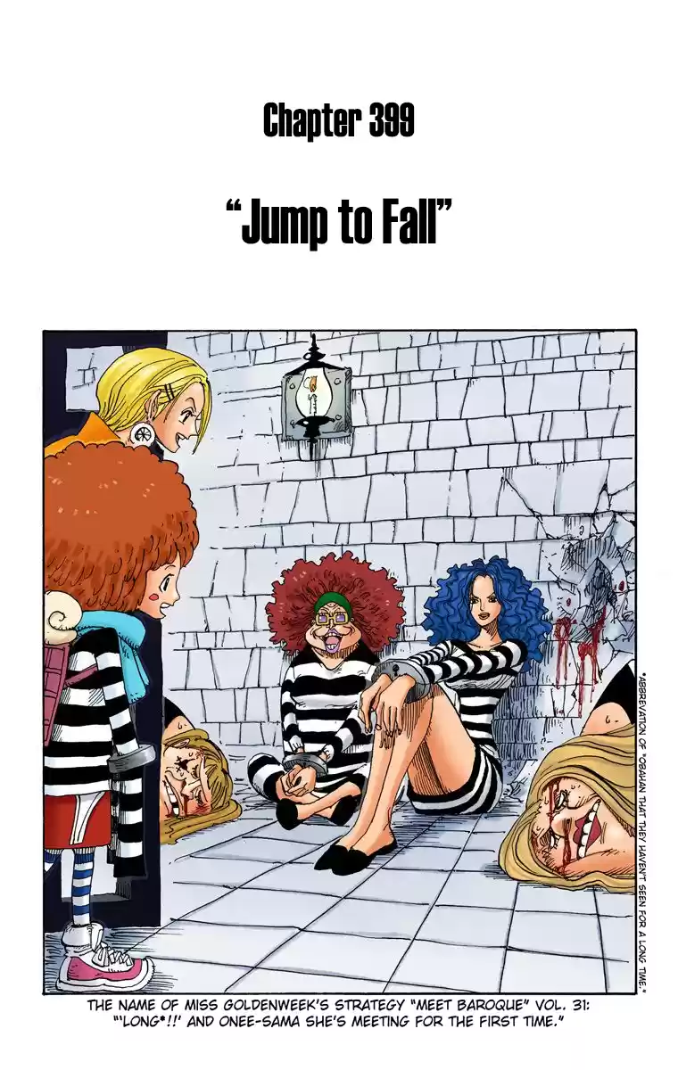 One Piece - Digital Colored Comics Vol.41 Chapter 399: Jump To Fall