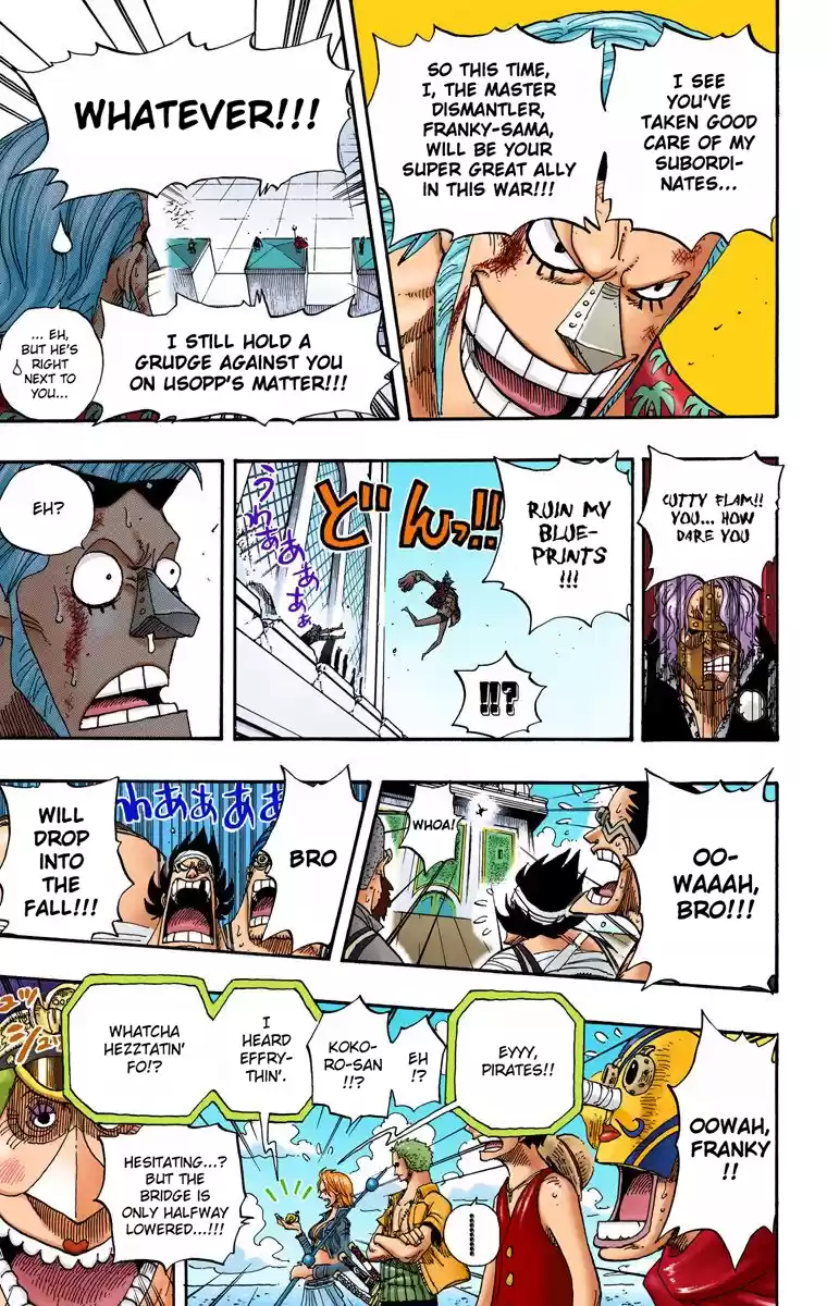 One Piece - Digital Colored Comics Vol.41 Chapter 399: Jump To Fall