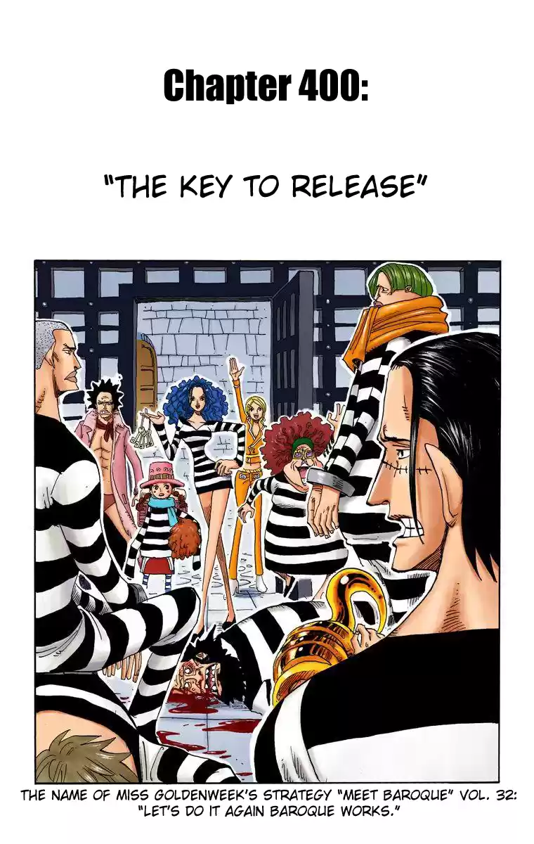 One Piece - Digital Colored Comics Vol.42 Chapter 400: The Key To Release