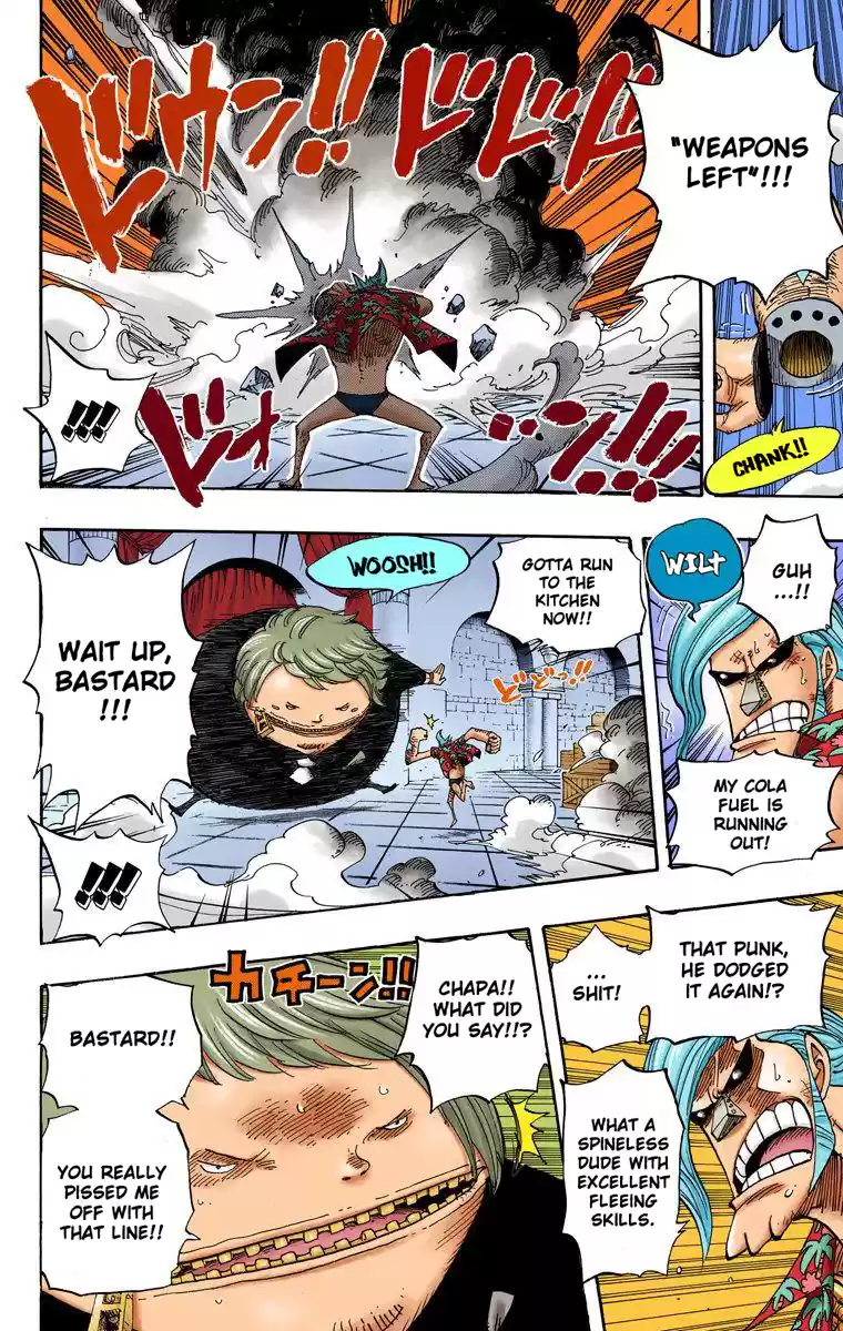 One Piece - Digital Colored Comics Vol.42 Chapter 404: Franky Vs. Fukurou