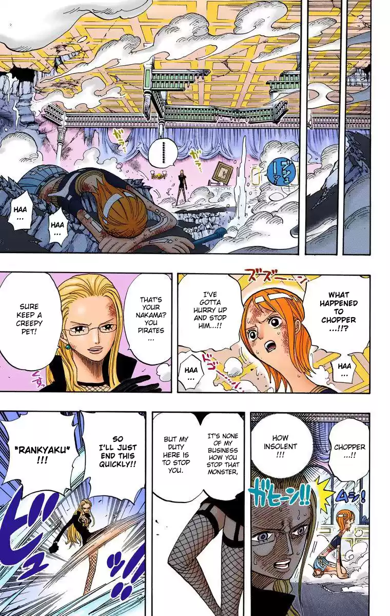 One Piece - Digital Colored Comics Vol.43 Chapter 411: Nami Vs Kalifa