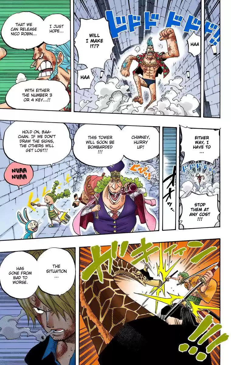 One Piece - Digital Colored Comics Vol.43 Chapter 414: Sanji Vs Jyabura