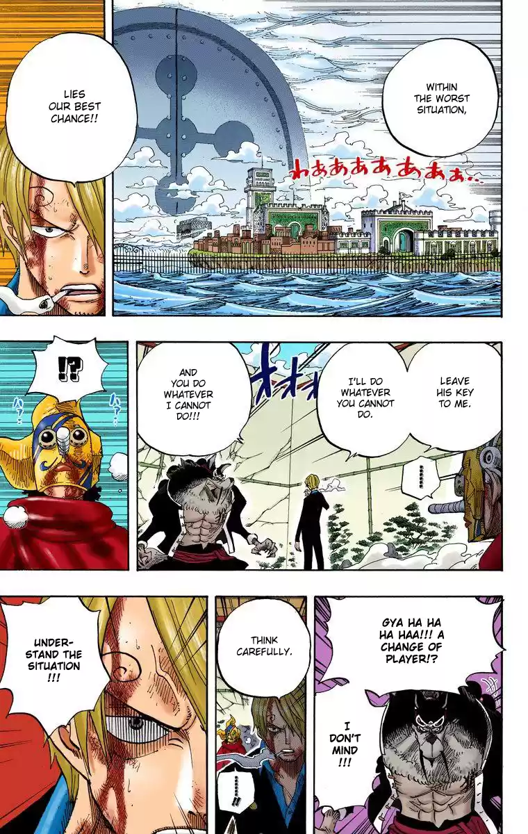 One Piece - Digital Colored Comics Vol.43 Chapter 414: Sanji Vs Jyabura