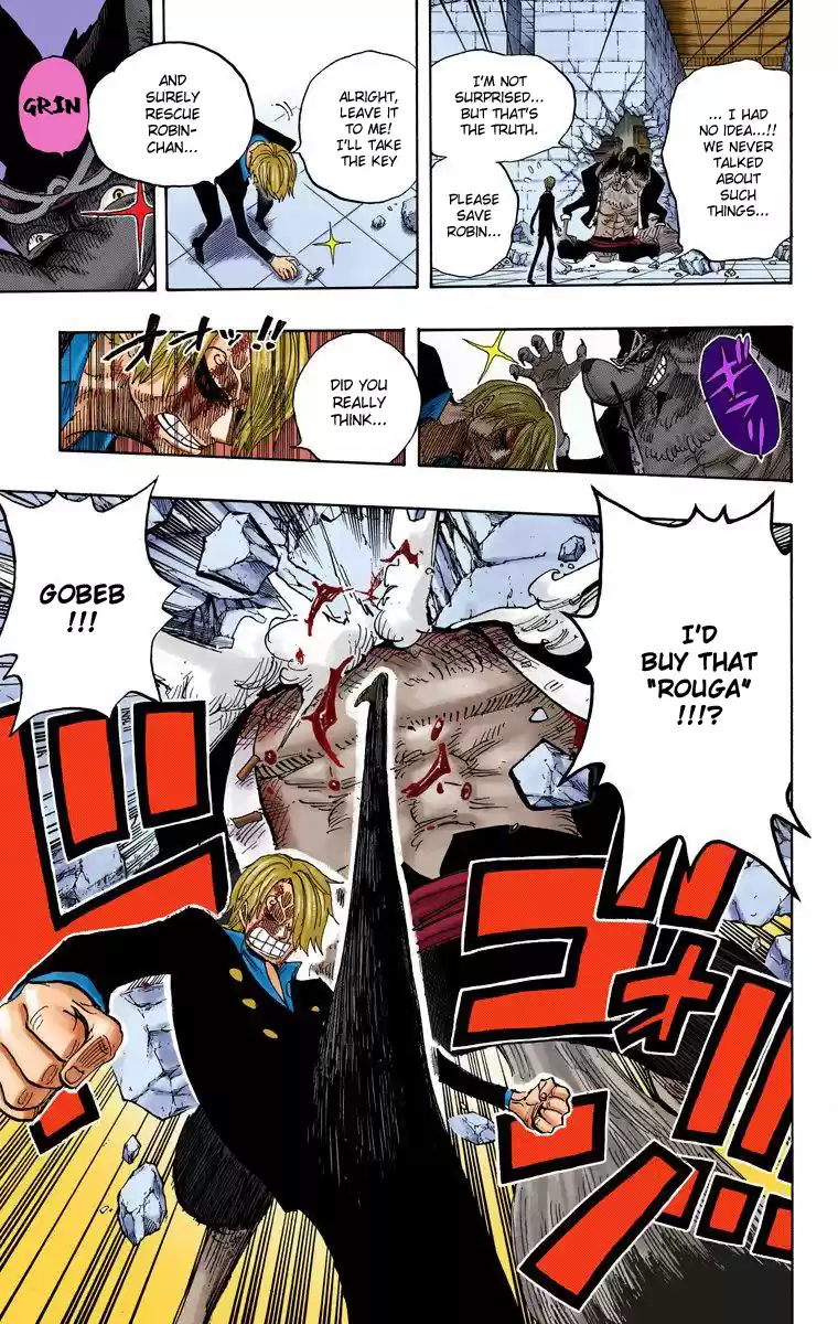 One Piece - Digital Colored Comics Vol.43 Chapter 414: Sanji Vs Jyabura