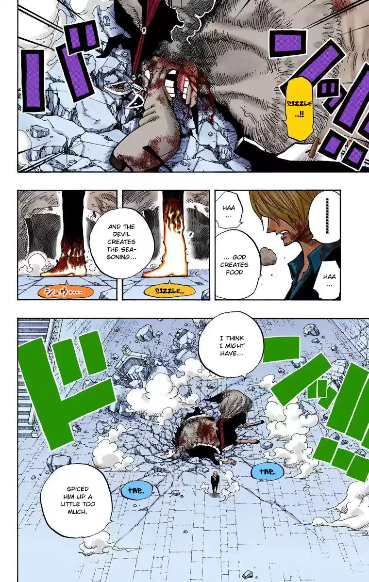 One Piece - Digital Colored Comics Vol.43 Chapter 416: Zoro Vs Kaku