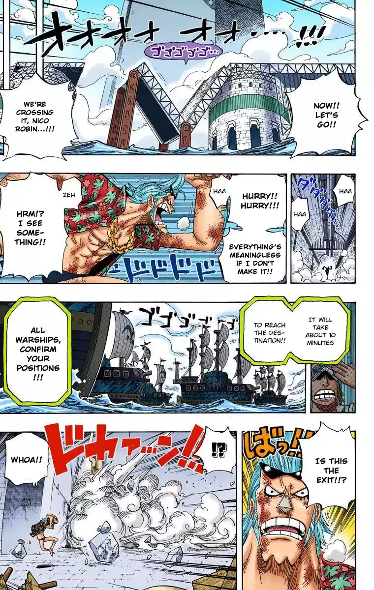 One Piece - Digital Colored Comics Vol.43 Chapter 416: Zoro Vs Kaku