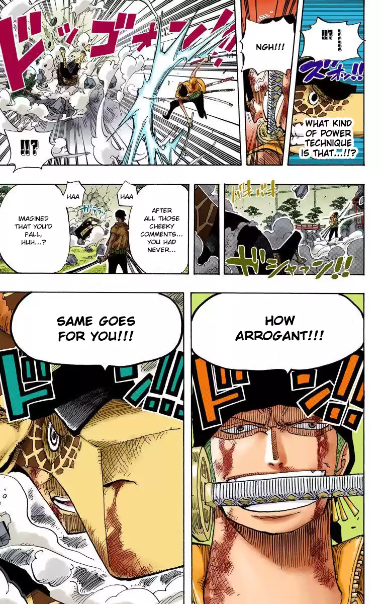 One Piece - Digital Colored Comics Vol.43 Chapter 416: Zoro Vs Kaku