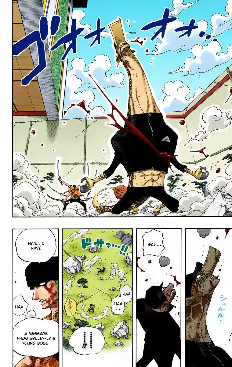 One Piece - Digital Colored Comics Vol.43 Chapter 418: Luffy Vs Rob Lucci