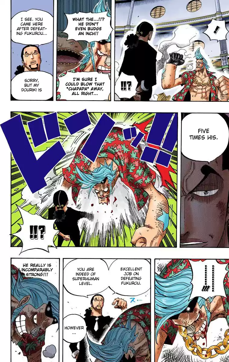 One Piece - Digital Colored Comics Vol.43 Chapter 418: Luffy Vs Rob Lucci