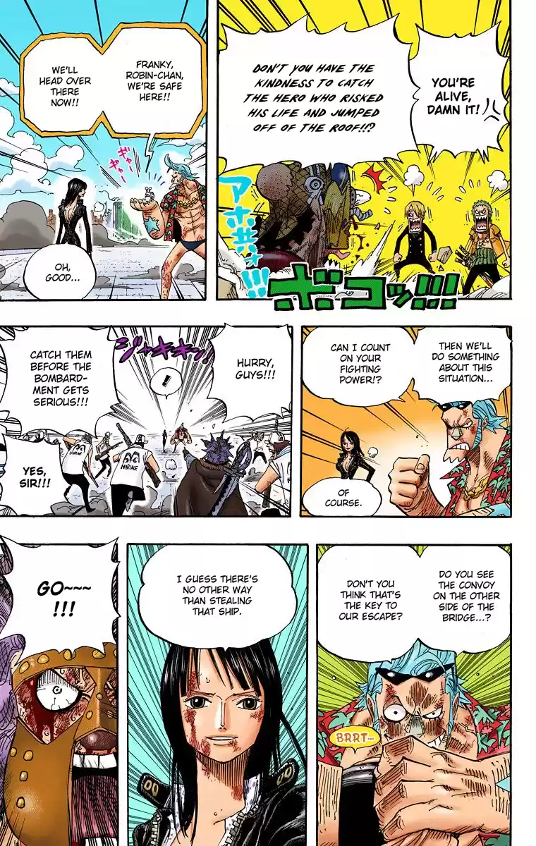 One Piece - Digital Colored Comics Vol.44 Chapter 420: Buster Call