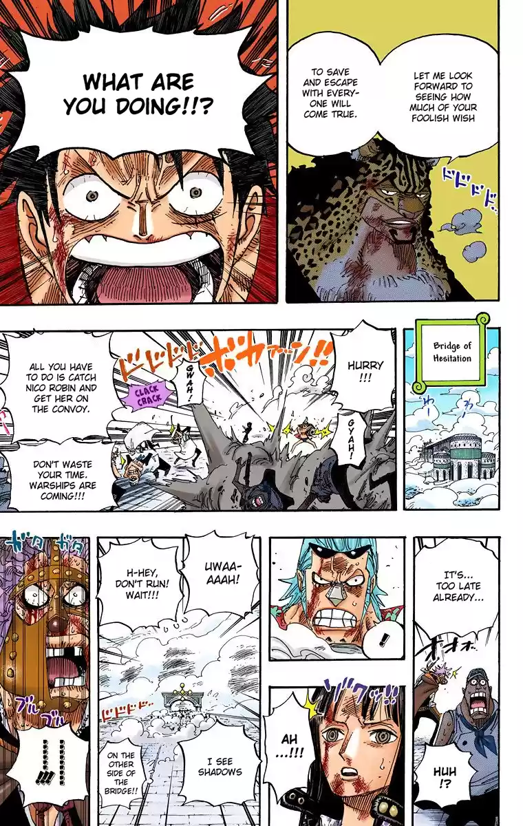 One Piece - Digital Colored Comics Vol.44 Chapter 420: Buster Call