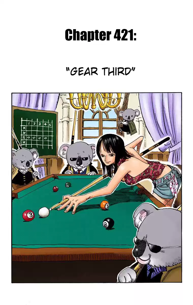 One Piece - Digital Colored Comics Vol.44 Chapter 421: Gear Third