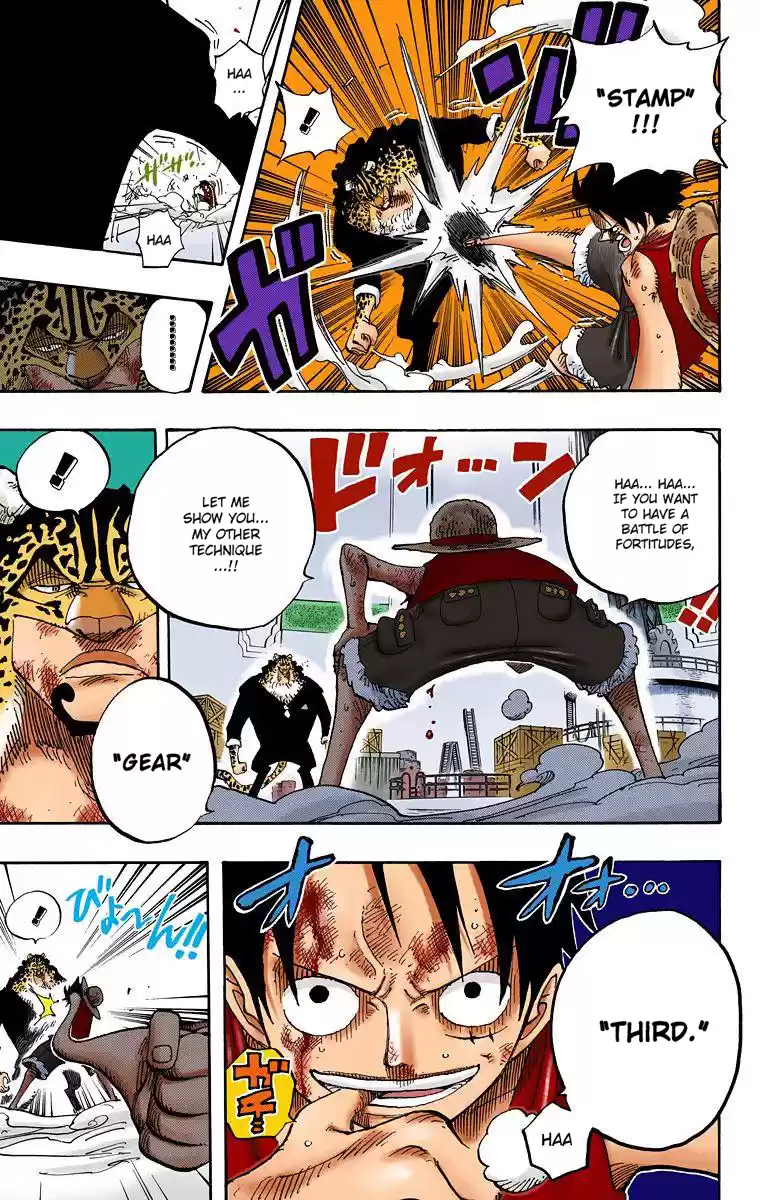 One Piece - Digital Colored Comics Vol.44 Chapter 421: Gear Third