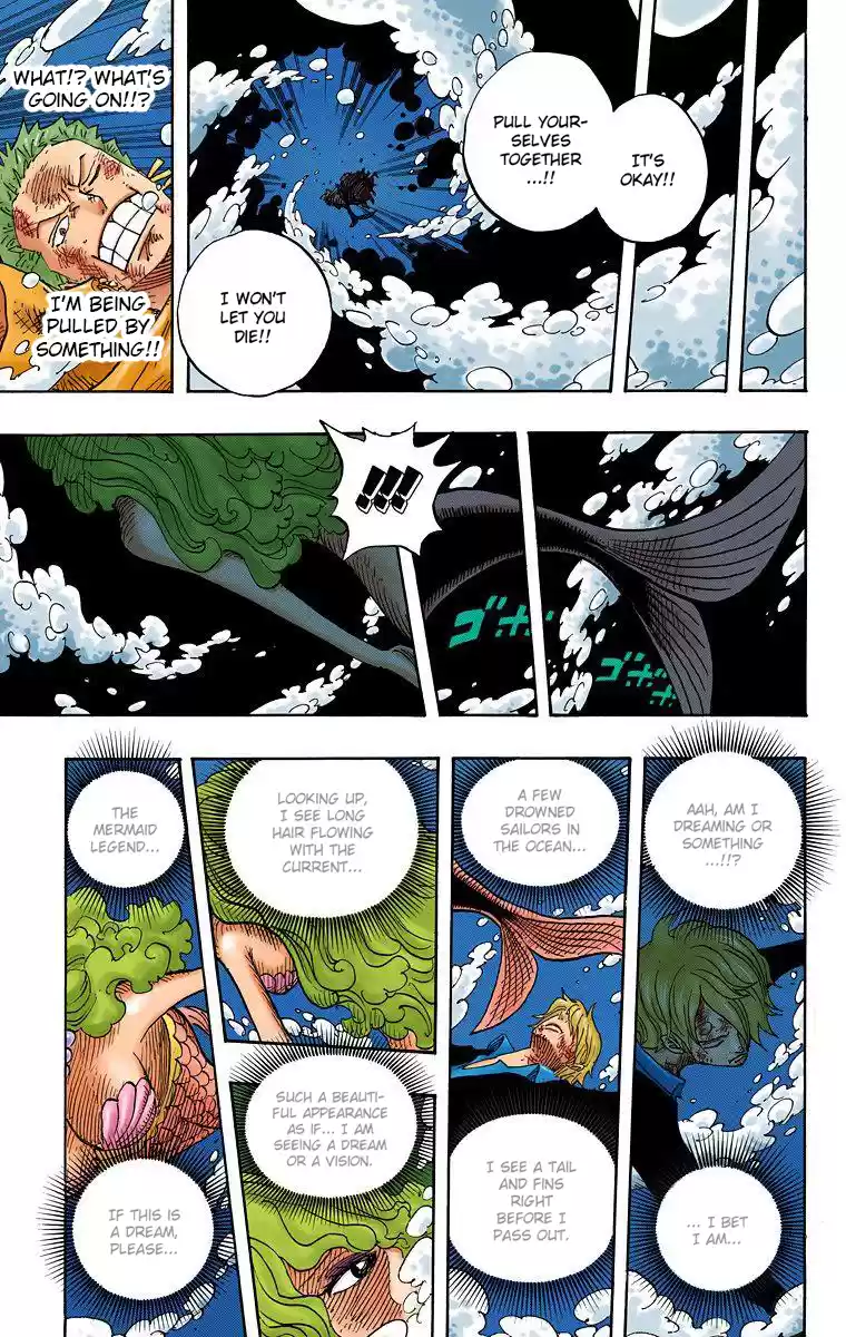 One Piece - Digital Colored Comics Vol.44 Chapter 423: The Mermaid Legend