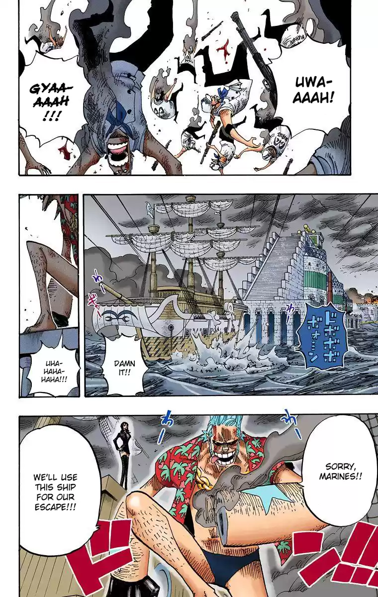 One Piece - Digital Colored Comics Vol.44 Chapter 424: Escape Ship
