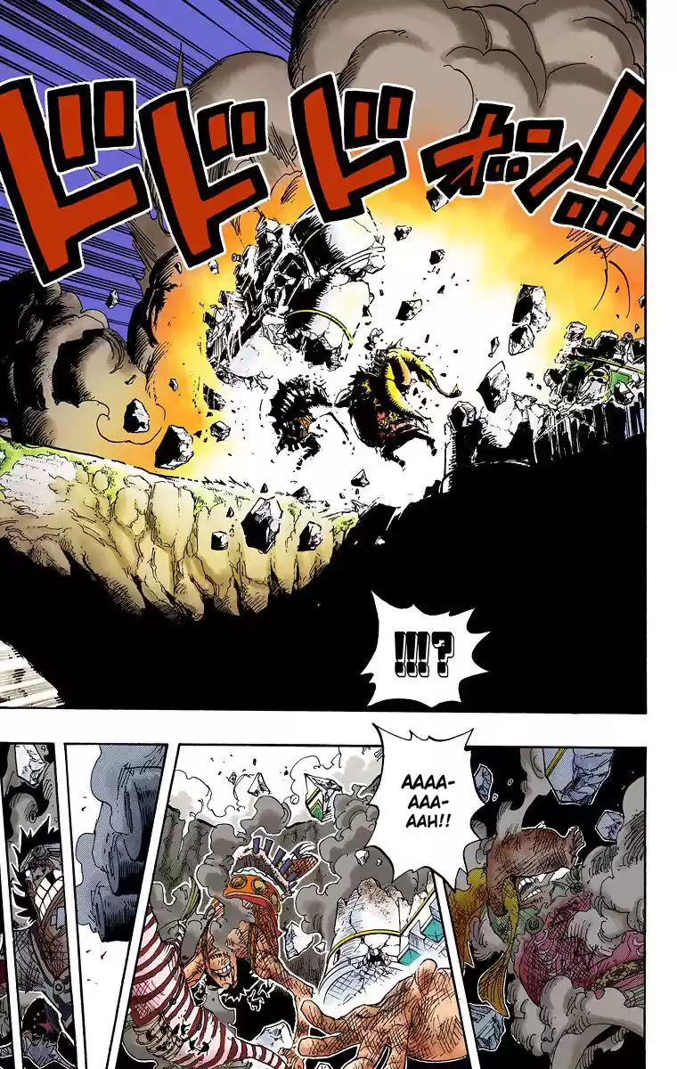 One Piece - Digital Colored Comics Vol.44 Chapter 424: Escape Ship