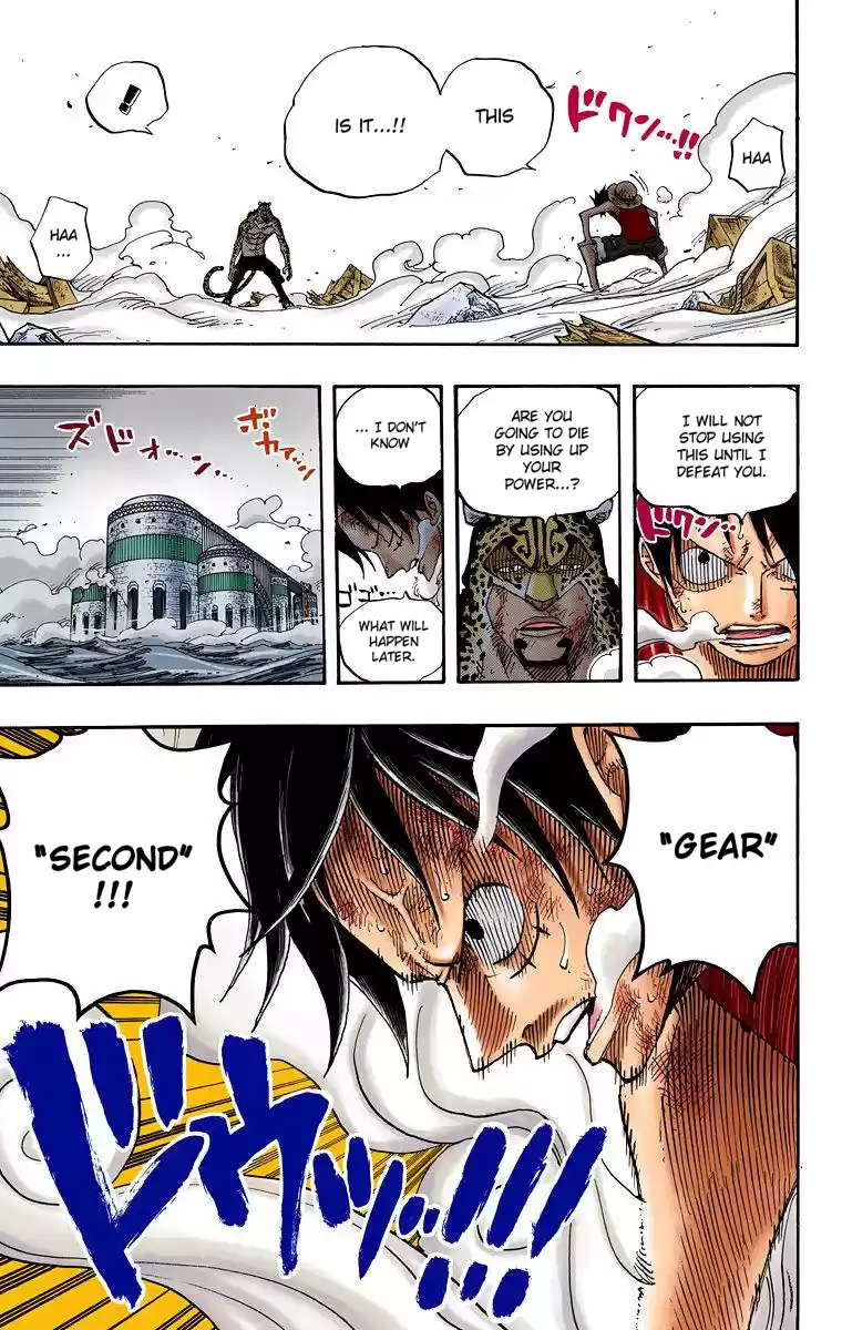 One Piece - Digital Colored Comics Vol.44 Chapter 424: Escape Ship