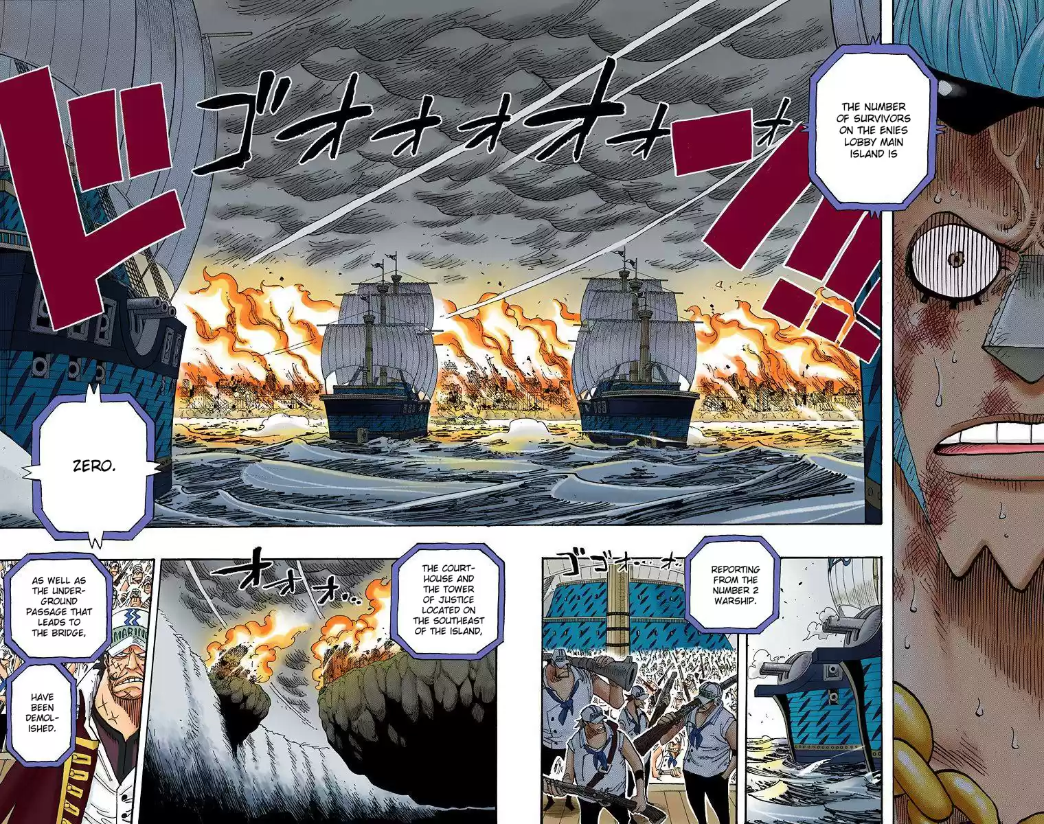 One Piece - Digital Colored Comics Vol.44 Chapter 425: The Bridge Of Struggle